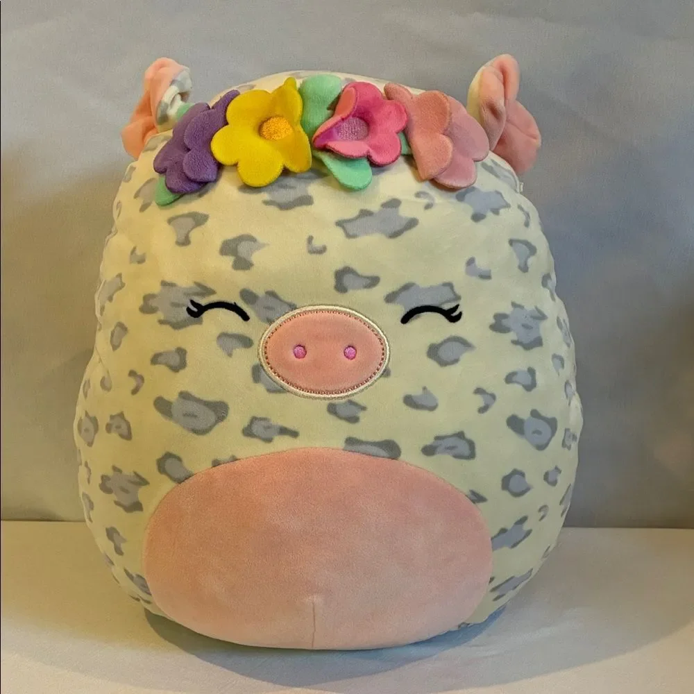 Squishmallows Rosie the Spotted Pig 13